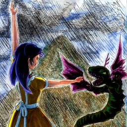 Search result for Dragon of the Depths vs Girl a mile high 5