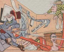 Search result for Plastic Man, 99 years #4 - The Machine-Gun Artist