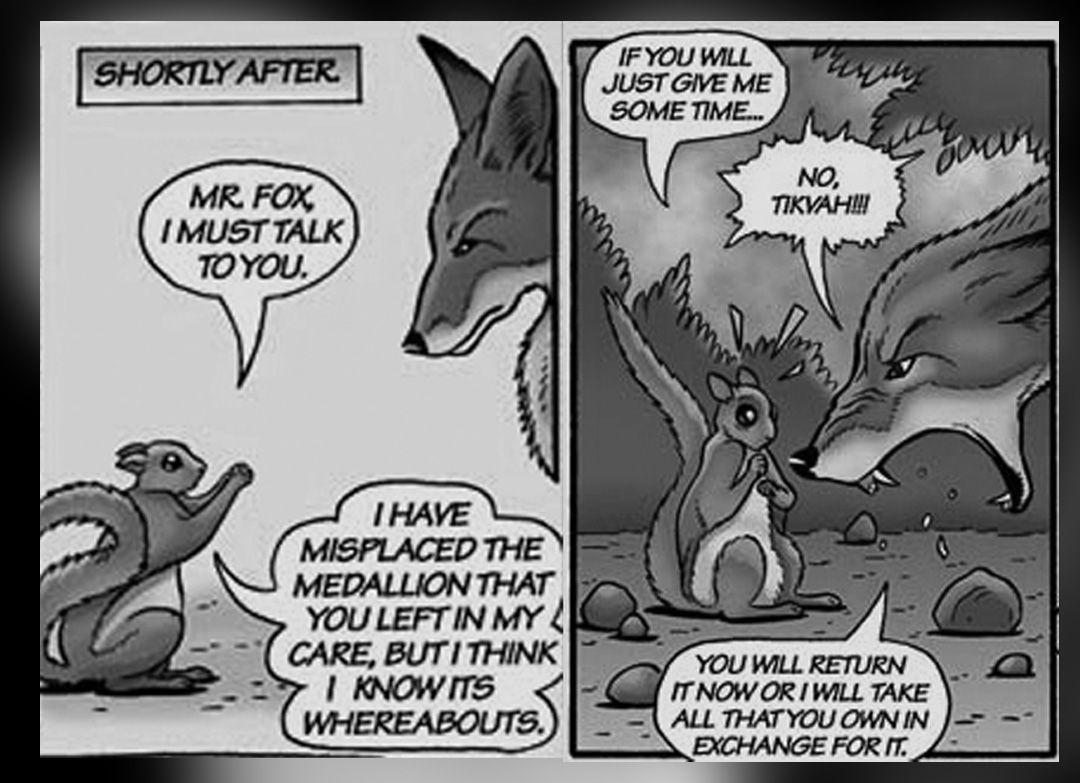One Day In Pakkins' Land Day 1 panel 3