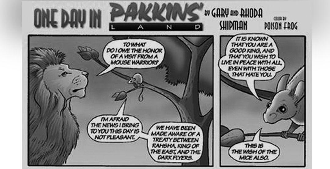 One Day In Pakkins' Land Day 4 panel 1