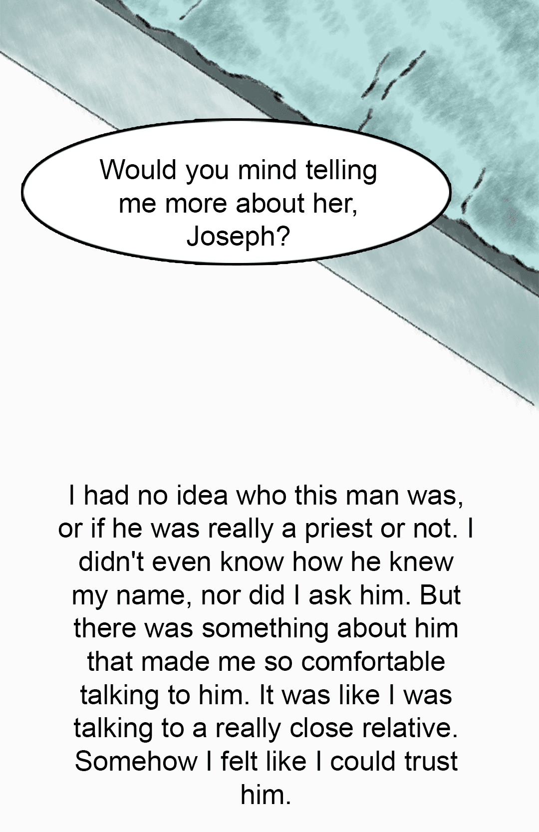 Father Gabriel and the Old Man (Part 2) panel 20