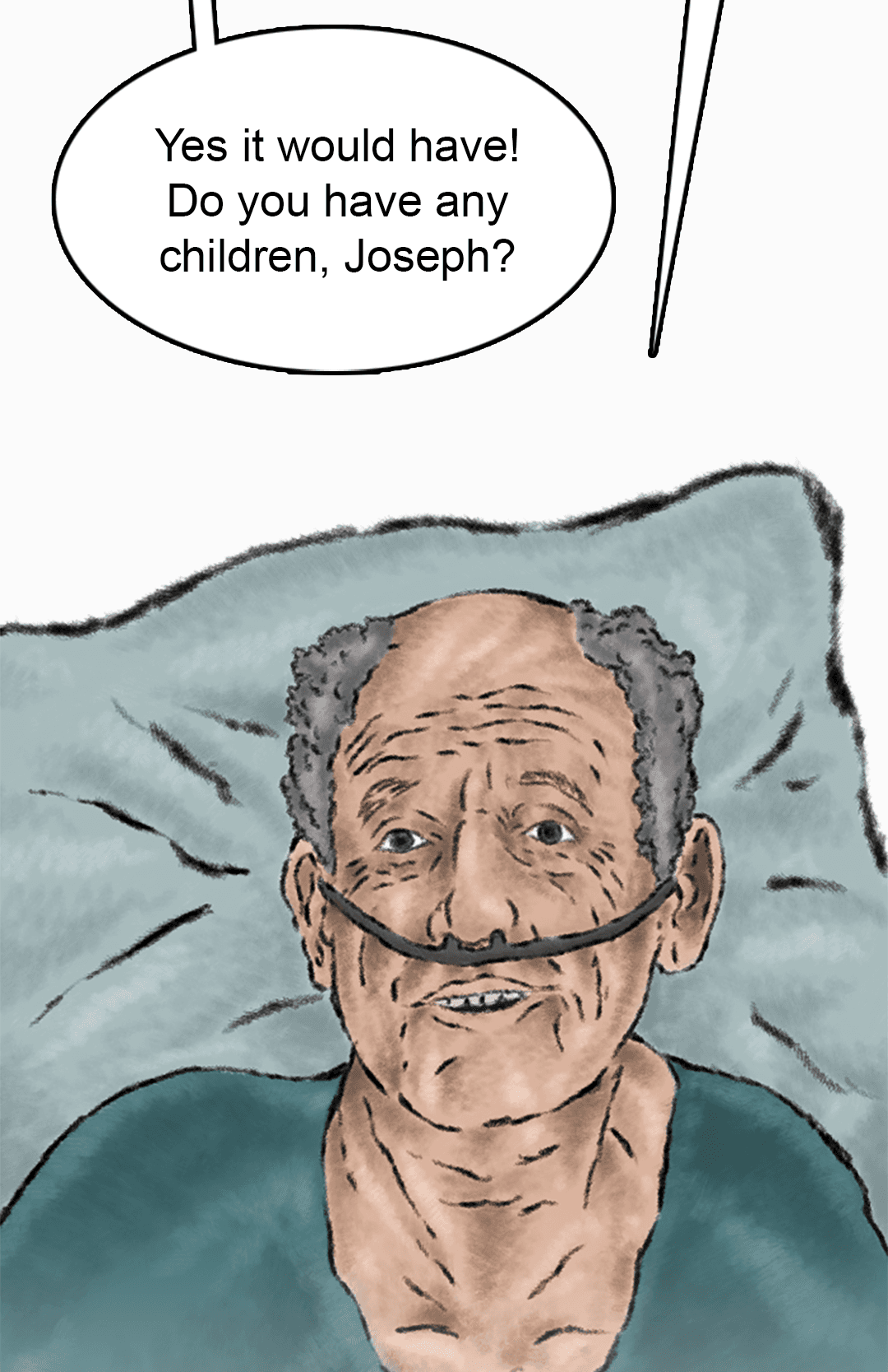 Father Gabriel and the Old Man (Part 2) panel 7