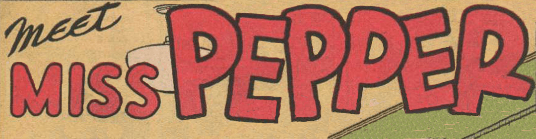 Miss Pepper #1 - Before Class panel 1