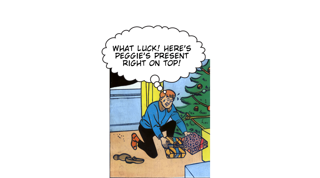The Fright Before Christmas #3 panel 1