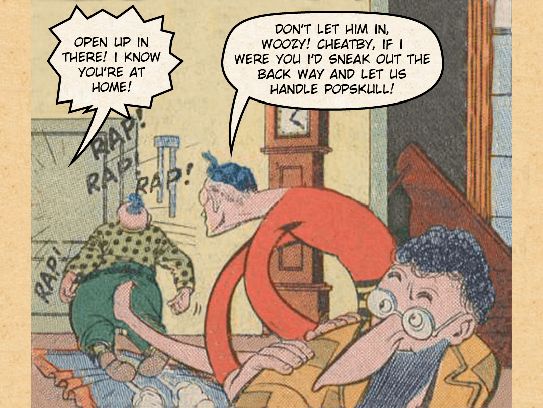 Plastic Man, 99 years #5 - Only The Good Die Young panel 1