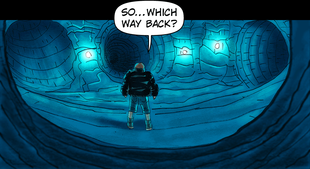 No Way Back panel 3