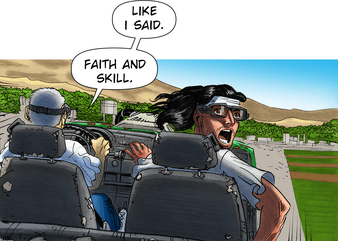 Faith and Skill, and... panel 14