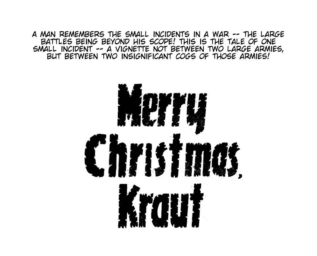 Merry Christmas, Kraut #4 panel 1