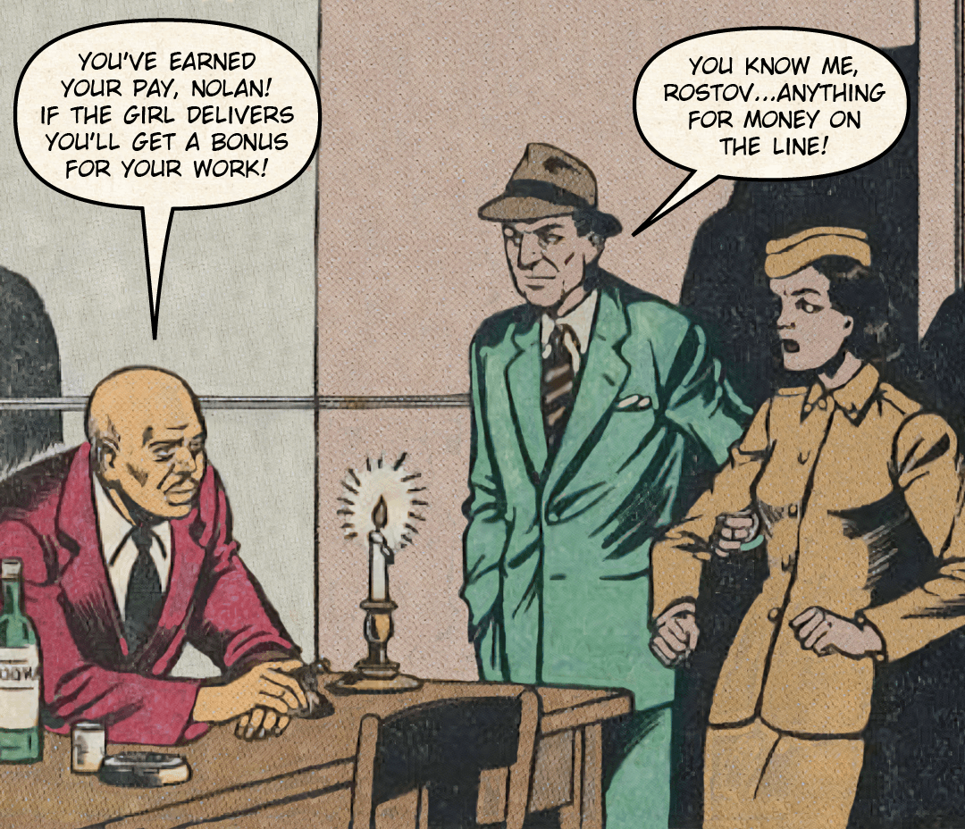 Absent Without Love #6 - Money on the Line panel 1