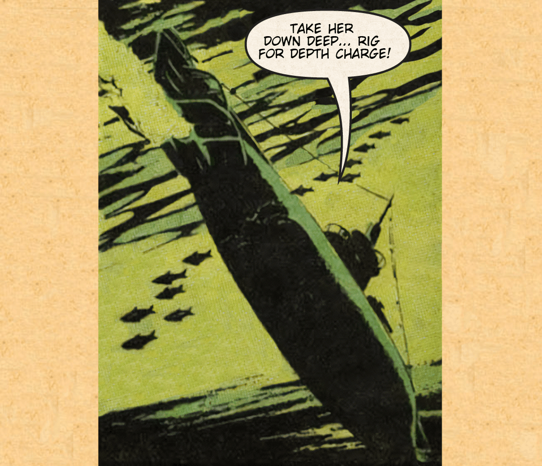 Silent Service #3 - Depth Charge panel 4