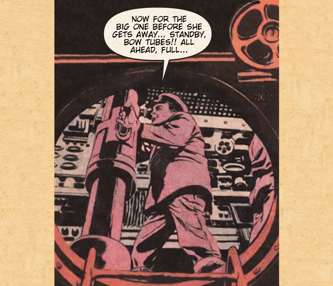 Silent Service #3 - Depth Charge panel 11