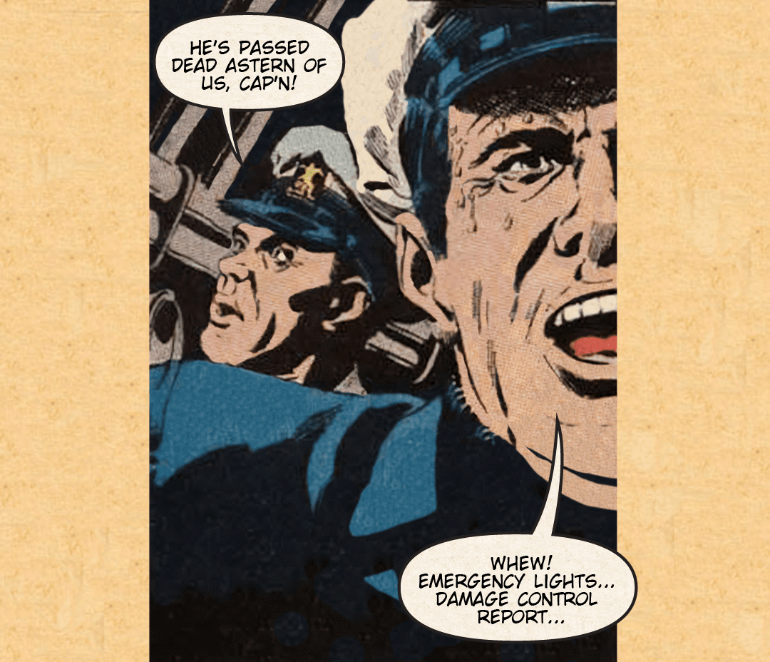 Silent Service #3 - Depth Charge panel 7