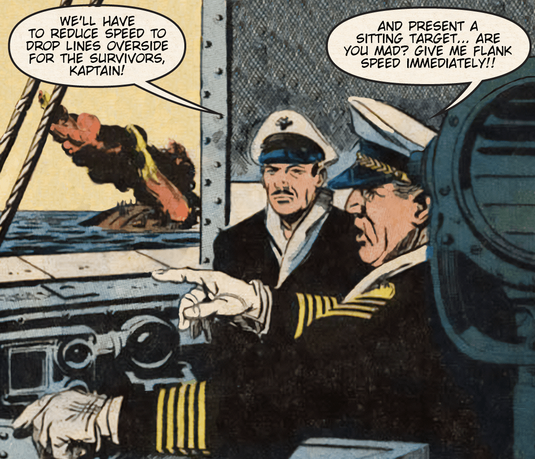 Silent Service #3 - Depth Charge panel 12
