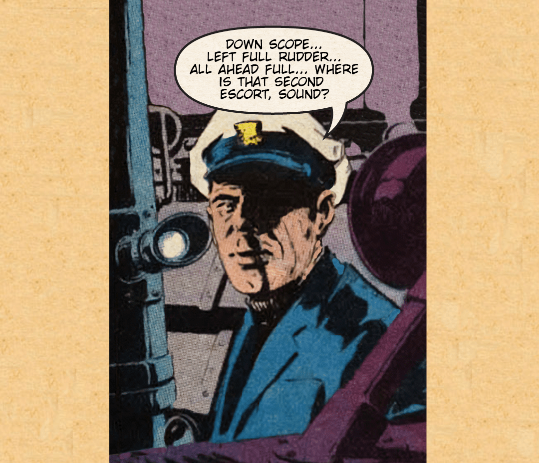 Silent Service #3 - Depth Charge panel 2