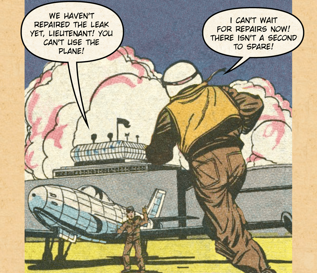 Atomic War #7 - No Second to Spare panel 13