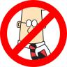 A tiny thumbnail of the cover art for the comics series Definitely NOT Dilbert