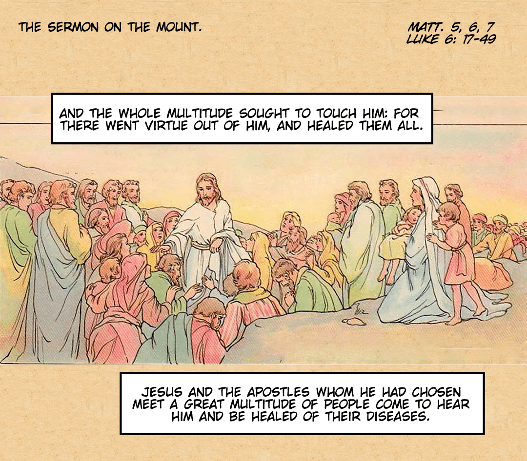 Sermon on the Mount panel 4