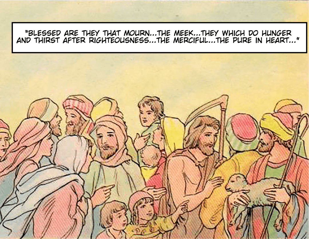 Sermon on the Mount panel 6