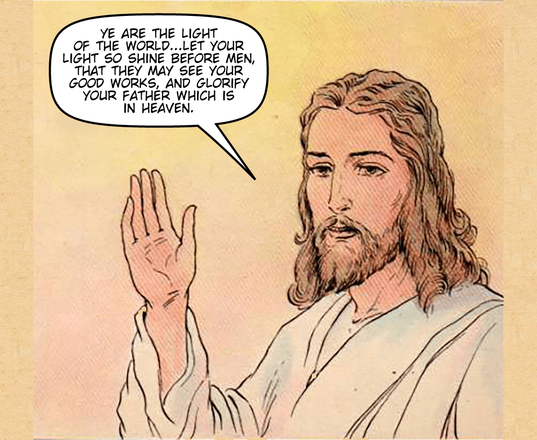 Sermon on the Mount panel 8