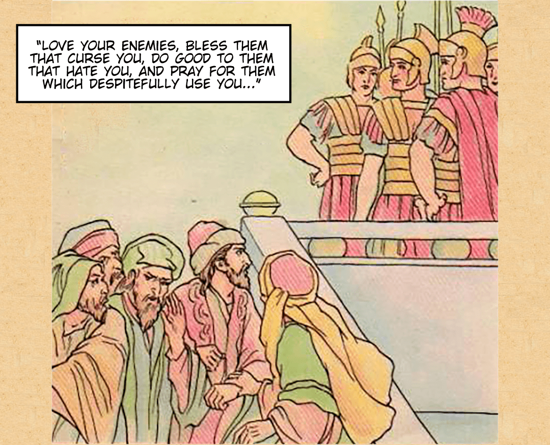 Sermon on the Mount panel 7