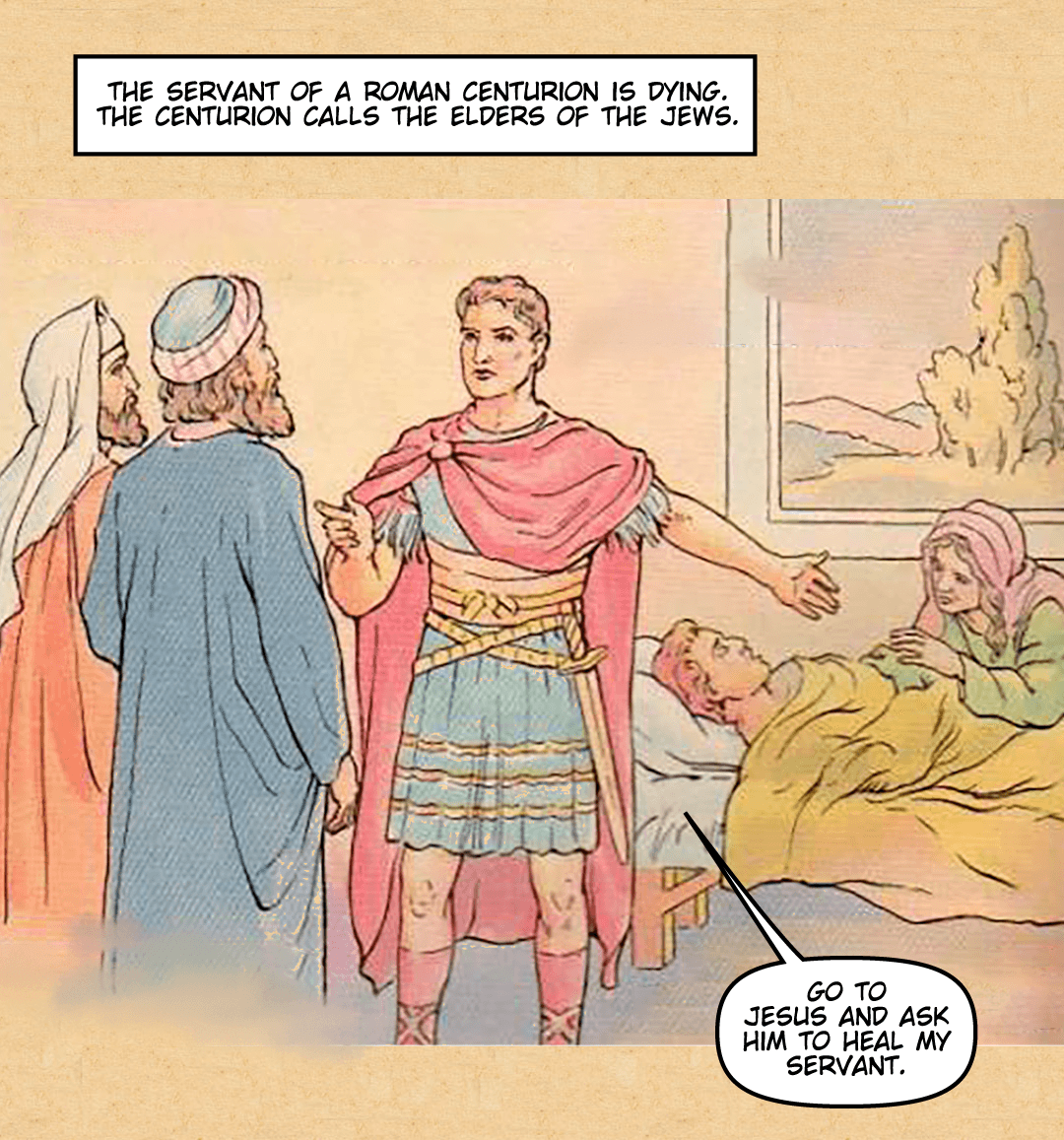The Centurion's Faith panel 3
