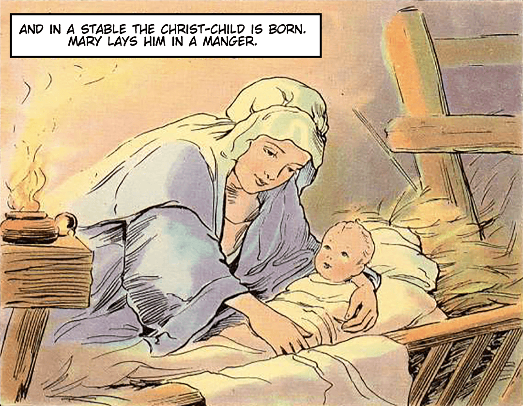 The Birth of Christ panel 9