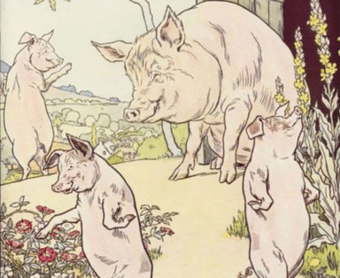 The Three Little Pigs #1 episode cover